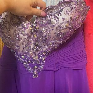 Tony bowls homecoming dress size 16 worn once